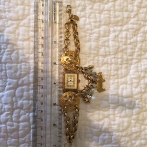 Kirks Folly ladies charms watch—gold tone